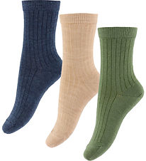 MP Socken - Wolle - Rib - 3er-Pack - Camel Melange MP Socken - Wolle - Rib - 3er-Pack - Camel Melange