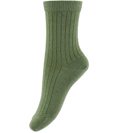 MP Strumpor - Ull - Rib - 3-pack - Camel Melerad