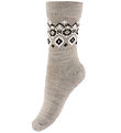 MP Socks - Wool - Long - Torshavn - Light Brown Melange