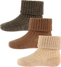 MP Socken - Wolle - Rib - 3er-Pack - Camel Melange MP Socken - Wolle - Rib - 3er-Pack - Camel Melange