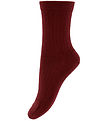 MP Socks - Wool - Rib - Wine Red MP Socks - Wool - Rib - Wine Red