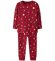 Name It Pyjama Set - 2 Parts - NmnVismas - Jester Red/Xmas AOP R Name It Pyjama Set - 2 Parts - NmnVismas - Jester Red/Xmas AOP R