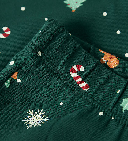 Name It Pyjama Set - NMnVismas - Botanical Garden/Xmas AOP