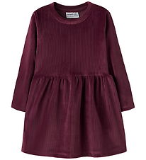 Name It Dress - NmfVeloa - Velvet - Burgundy Name It Dress - NmfVeloa - Velvet - Burgundy