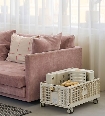 Boîte Pliante MODU - 60x40x22 cm - Sable Grey Boîte Pliante MODU - 60x40x22 cm - Sable Grey