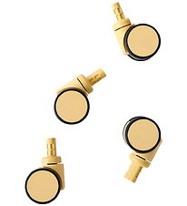 MODU Wheels for Foldable Box - 4 pcs - Honey Yellow MODU Wheels for Foldable Box - 4 pcs - Honey Yellow