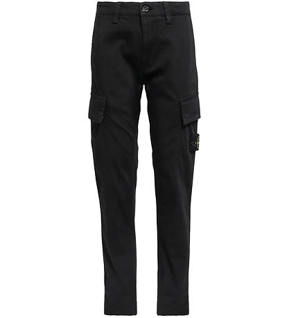 Stone Island Trousers - Cargo - Black