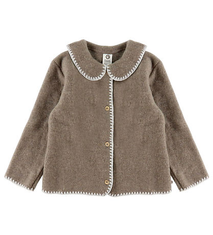 Gilet Müsli - Polaire en laine - Brown Mélange Gilet Müsli - Polaire en laine - Brown Mélange