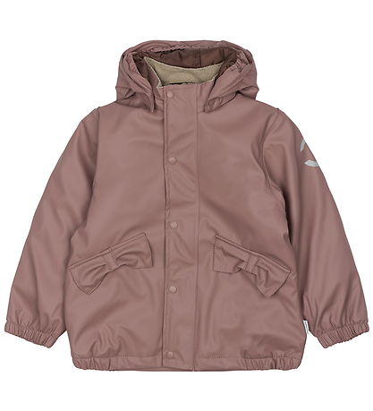Mikk-Line Rainwear - PU - Animal - Twilight Mauve