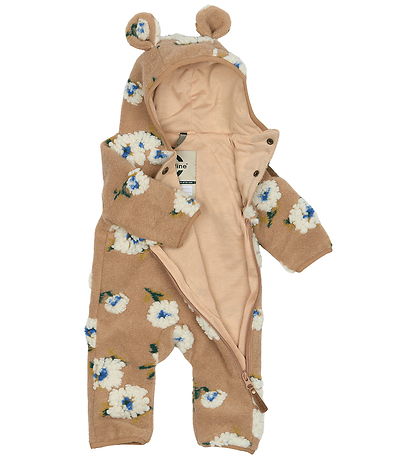 Mikk-Line Fleece Suit - Chipmunk