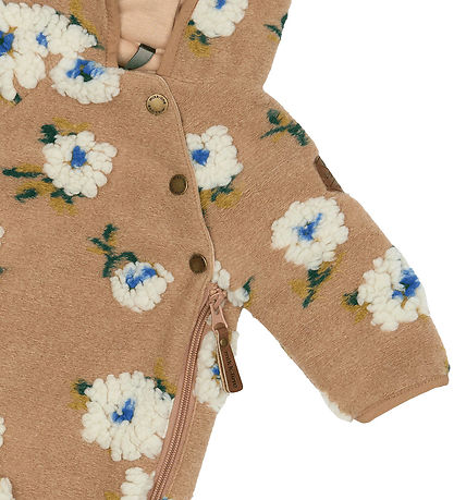 Mikk-Line Fleece Suit - Chipmunk