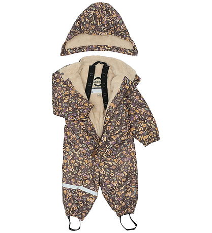 Mikk-Line Rainwear w. Lining - PU - PDO - Raisin