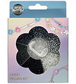 Pearl'n Fun Beads - Glass bead mix - Black/Grey/White