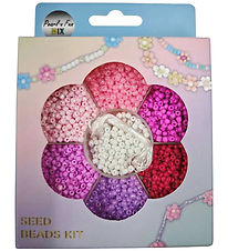 Pearl'n Fun Beads - Glass bead mix - Pink/Purple/White