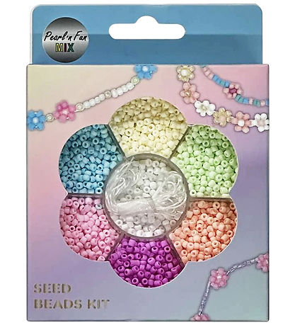 Pearl'n Fun - Perlen - Glasperlenmischung - Pastel