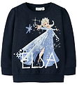 Name It Sweatshirt - NmfOsina - Fryst - Marinblå Blazer Name It Sweatshirt - NmfOsina - Fryst - Marinblå Blazer