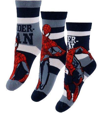 Name It Socks - 3-Pack - NmmOctavius ​​- Spider - Navy Blazer