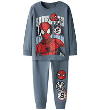 Name It Pyjama Set - 2 Parts - NmmOcti - Spider - Flint Stone