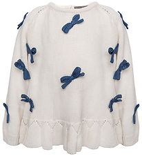 Blouse Hanevild - Tricoté - Ivory/Arcs Blouse Hanevild - Tricoté - Ivory/Arcs