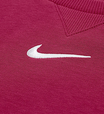 Nike Sweat Set w. Button closure - Essential - Sweet Beef
