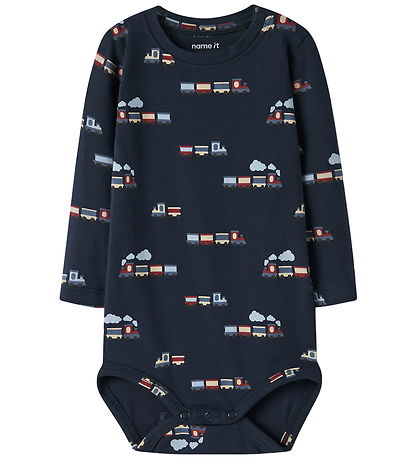 Name It Set - Trousers/Bodysuit l/s - NbmVroels - Flint Stone/Na