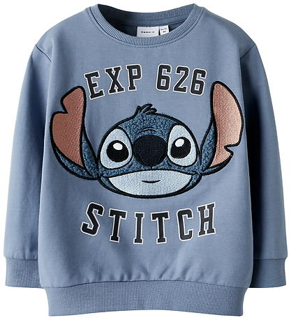 Sweat-shirt Name It - NmmOnur - Stitch - Silex Stone Sweat-shirt Name It - NmmOnur - Stitch - Silex Stone