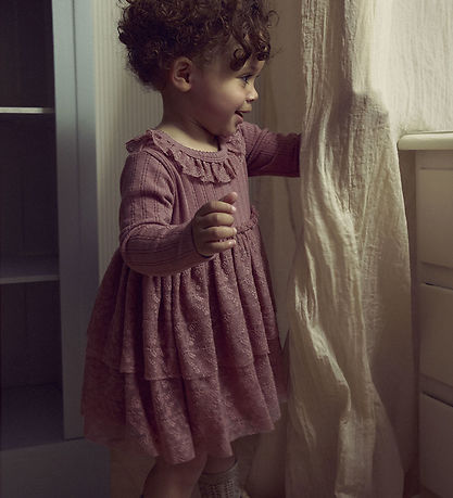 Lil' Atelier Bodysuit w. Skirt l/s - NbfRobelle - Nostalgia Rose Lil' Atelier Bodysuit w. Skirt l/s - NbfRobelle - Nostalgia Rose