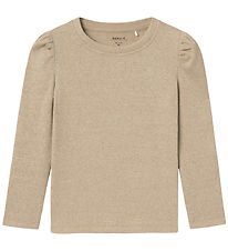 Name It Blouse - NmfSiclo - Glitter - Cement