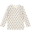 Konges Sløjd Blouse - Minnie - Verona Blue w. Pointelle Konges Sløjd Blouse - Minnie - Verona Blue w. Pointelle