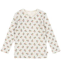 Konges Sløjd Blouse - Minnie - Verona Blue m. Pointelle