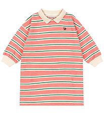 Konges Sløjd Sweatjurk - Vlekkerig - Blush Gebonden Stripe