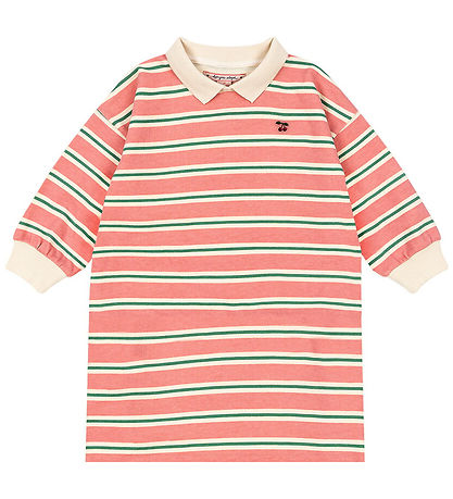 Robe en Molleton Konges Sløjd - Tacheté - Blush Lié Stripe