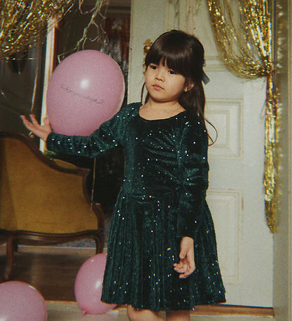 Konges Sløjd Dress - Velvet - Viola - Sycamore w. Sequins