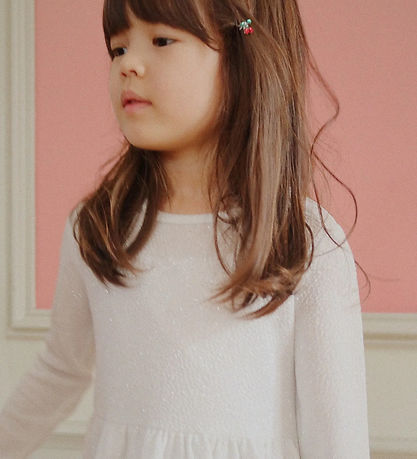 Konges Sløjd Kleid - Lola - White Glitter