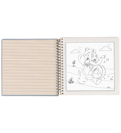Konges Sløjd Magic Colouring Book - Paint With Water - Ducking