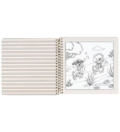 Konges Sløjd Magic Colouring Book - Paint With Water - Ducking