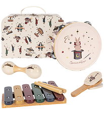 Konges Sløjd Music Instruments - Wood - 4 Parts - Circus Konges Sløjd Music Instruments - Wood - 4 Parts - Circus