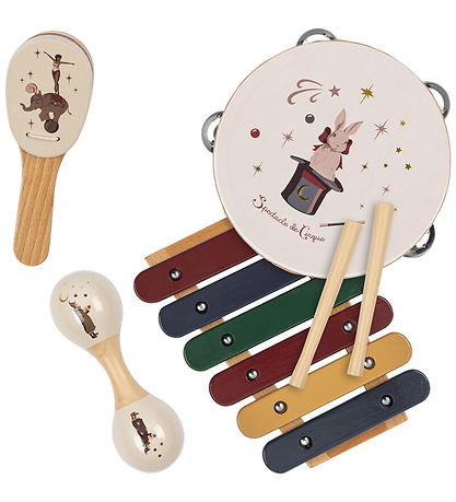 Konges Sløjd Music Instruments - Wood - 4 Parts - Circus