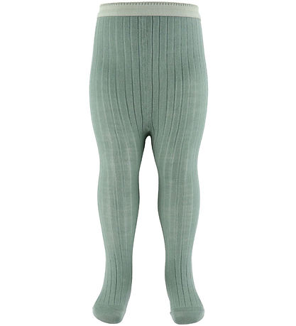 MP Tights - Wool - Rib - Lily Pad