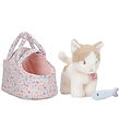 Little Dutch Plys The cat Marley I Bag - White