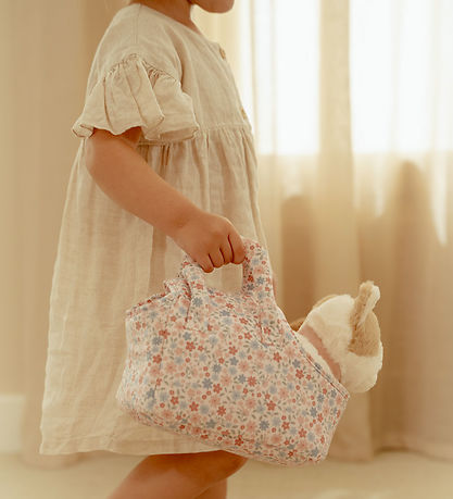 Plys Le chat Marley dans Sac Little Dutch - White Plys Le chat Marley dans Sac Little Dutch - White