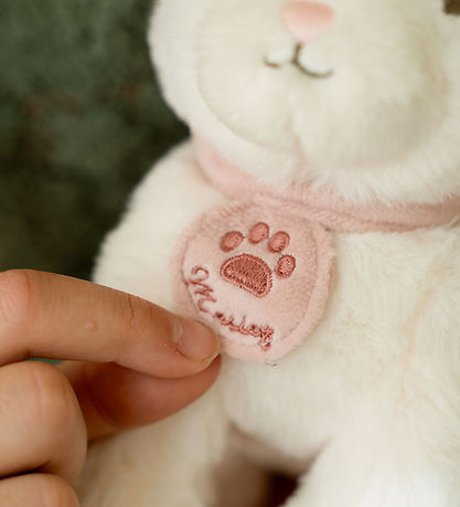 Plys Le chat Marley dans Sac Little Dutch - White Plys Le chat Marley dans Sac Little Dutch - White