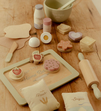 Kit de Pâtisserie Little Dutch - Bois - Green Kit de Pâtisserie Little Dutch - Bois - Green