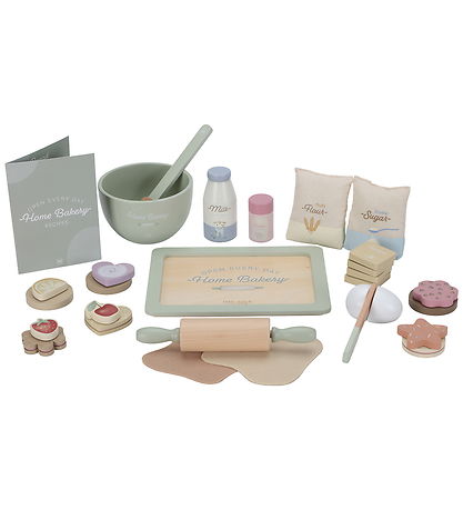 Kit de Pâtisserie Little Dutch - Bois - Green Kit de Pâtisserie Little Dutch - Bois - Green