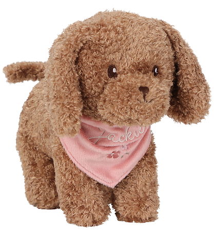 Plys Le chien Jackie dans Sac Little Dutch - Brown