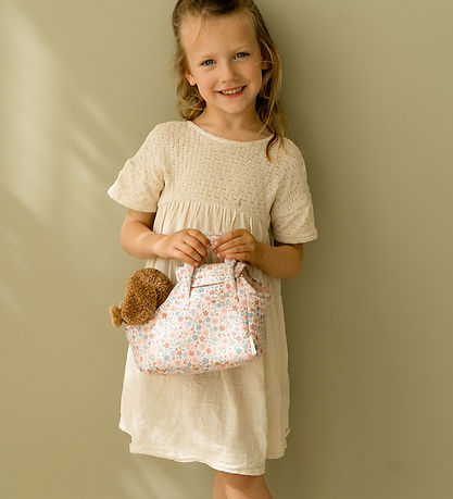 Plys Le chien Jackie dans Sac Little Dutch - Brown