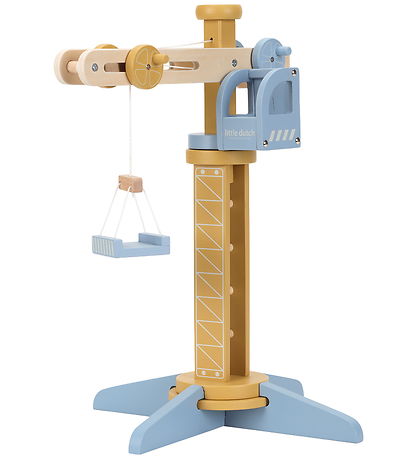 Little Dutch Crane set w. Railway - Multi