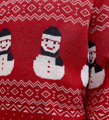 Jack & Jones Blouse - Knitted - JjxMas Andrew - True Red