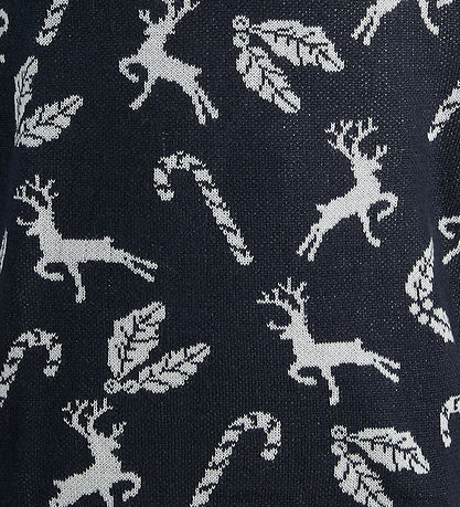 Jack & Jones Tröja - Stickad - JjxMas Andrew - Sky Captain