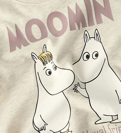 Sweat-shirt Name It - NmnSloli - MOOMIN - Mélange de Peyote Sweat-shirt Name It - NmnSloli - MOOMIN - Mélange de Peyote